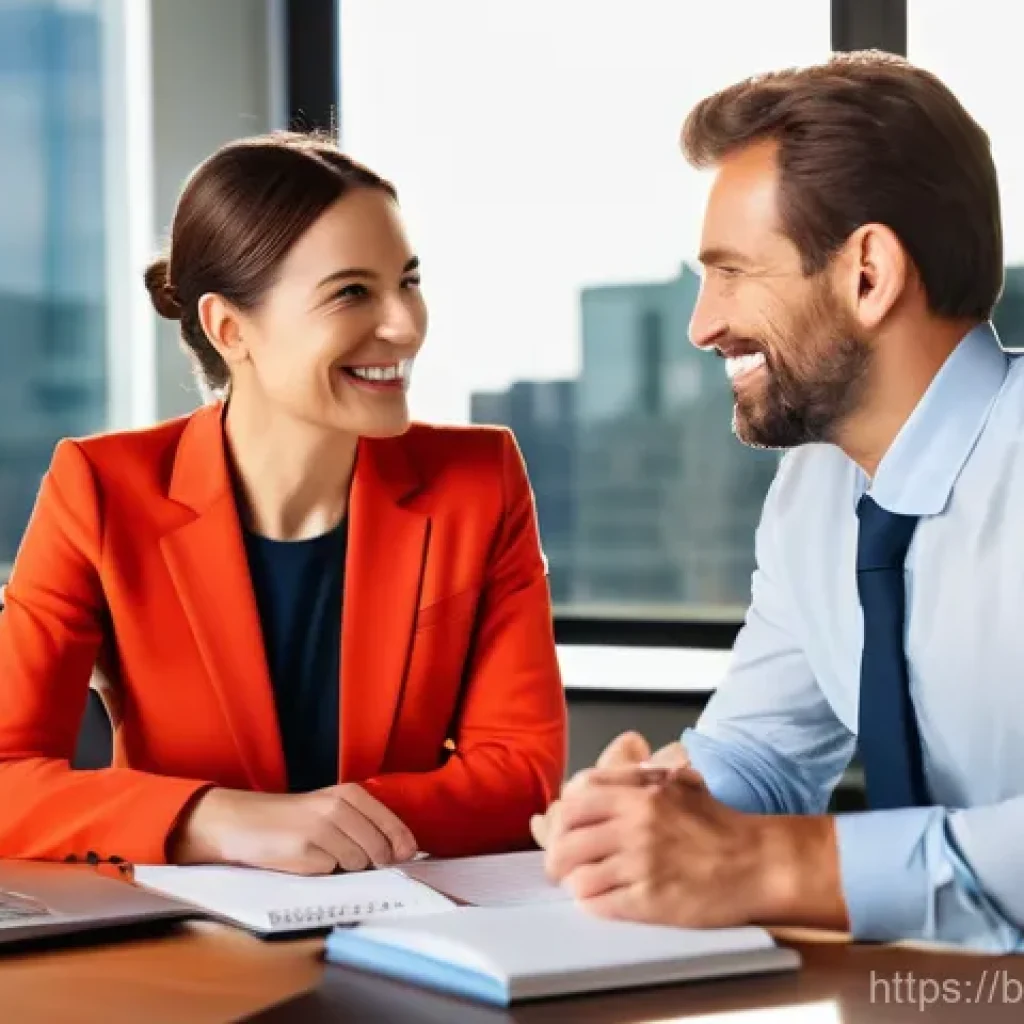 유아교육지도사로서의 상급자와의 소통 팁 - **Prompt 1: Professional Office Discussion**
A confident, intelligent female professional, in he...