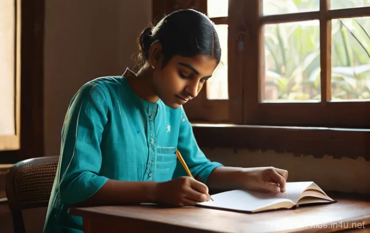 유아교육지도사 자격증 시험 대비 시간 관리 노하우 - **Prompt 1: Focused Morning Study Routine**
"A young Bengali student, 20s, with a determined yet...