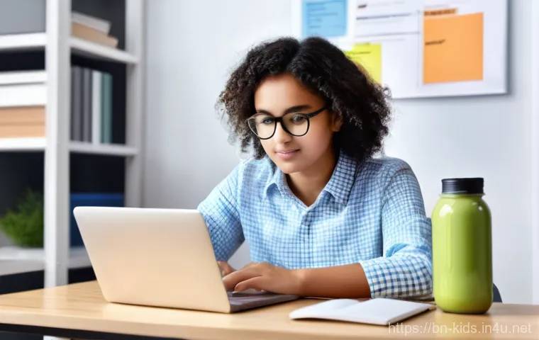 유아교육지도사 자격증 시험 대비 시간 관리 노하우 - **Prompt 1: Focused Morning Study Routine**
    "A young Bengali student, 20s, with a determined yet...