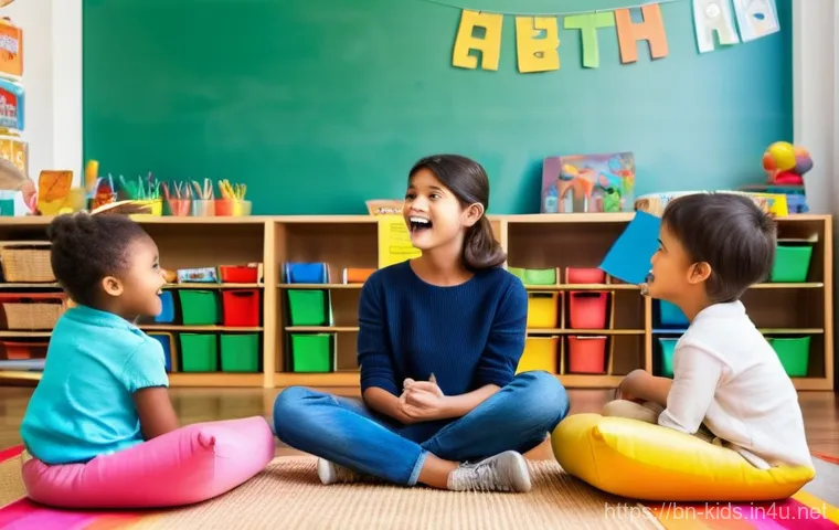 유아교육지도사 강의 준비와 실행 사례 공유 - **Prompt: Collaborative Classroom Building Project**
An interior shot of a cheerful and brightly... 유아교육지도사 강의 준비와 실행 사례 공유 - **Prompt: Collaborative Classroom Building Project**
An interior shot of a cheerful and brightly...