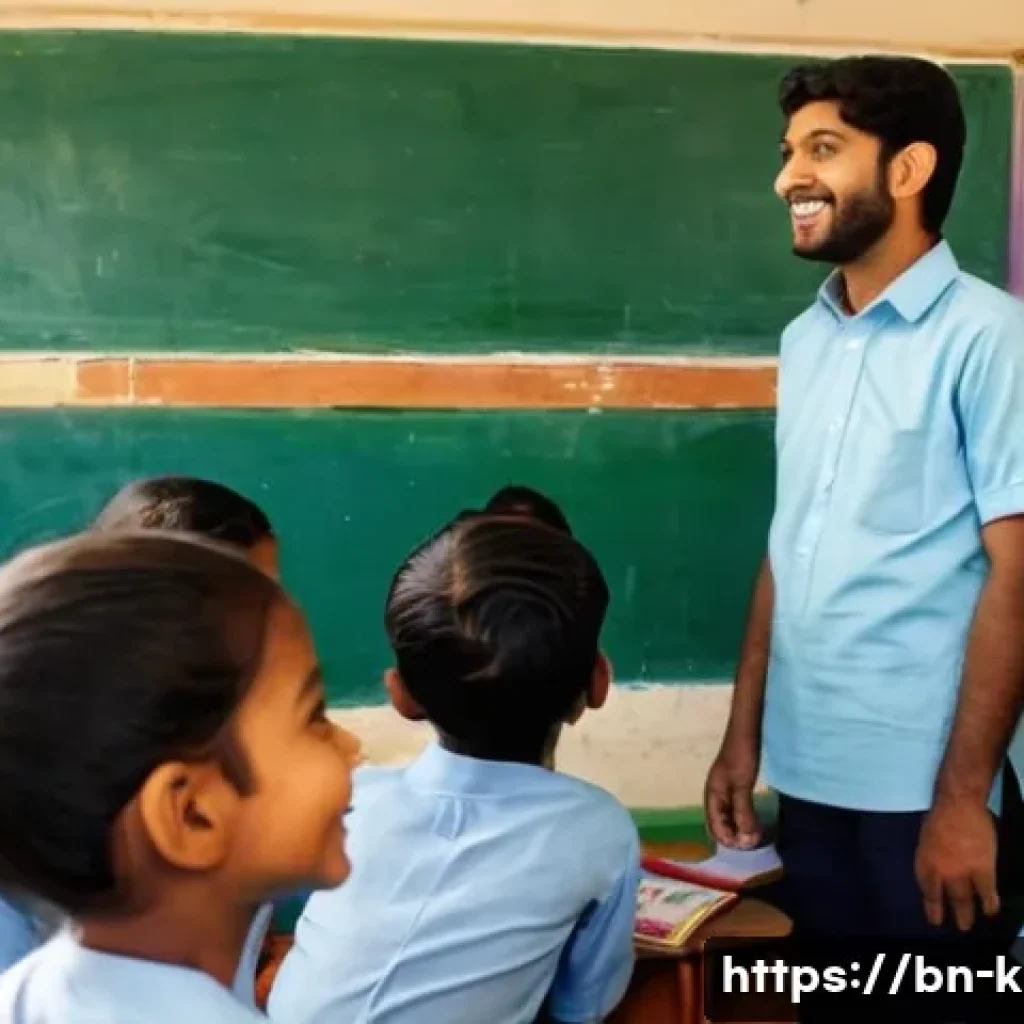 유아교육지도사로서 중요한 윤리 강령 - A warm and respectful classroom scene showing a Bengali male teacher attentively listening to a grou...